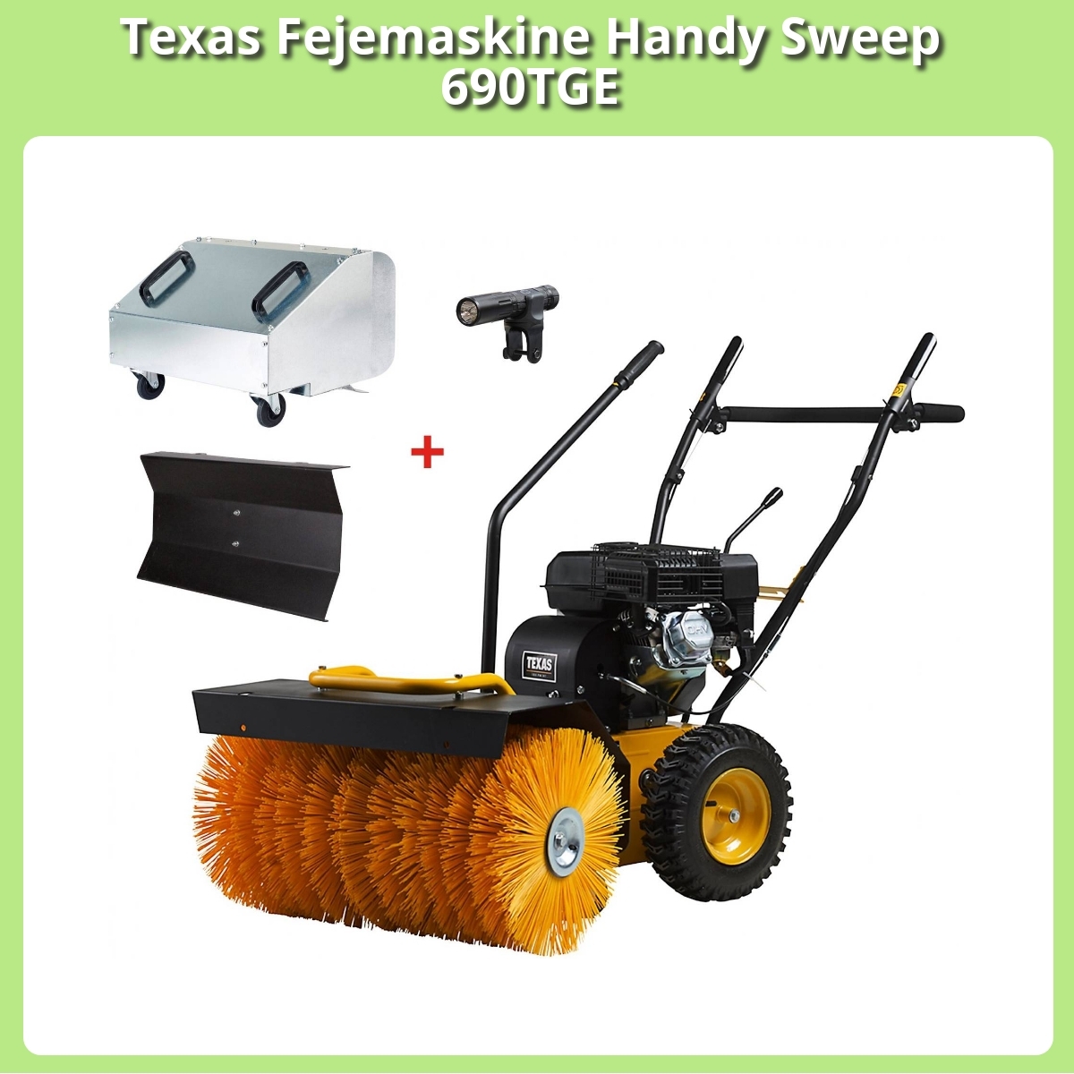 Anmeldelse af Texas Fejemaskine Handy Sweep 690TGE