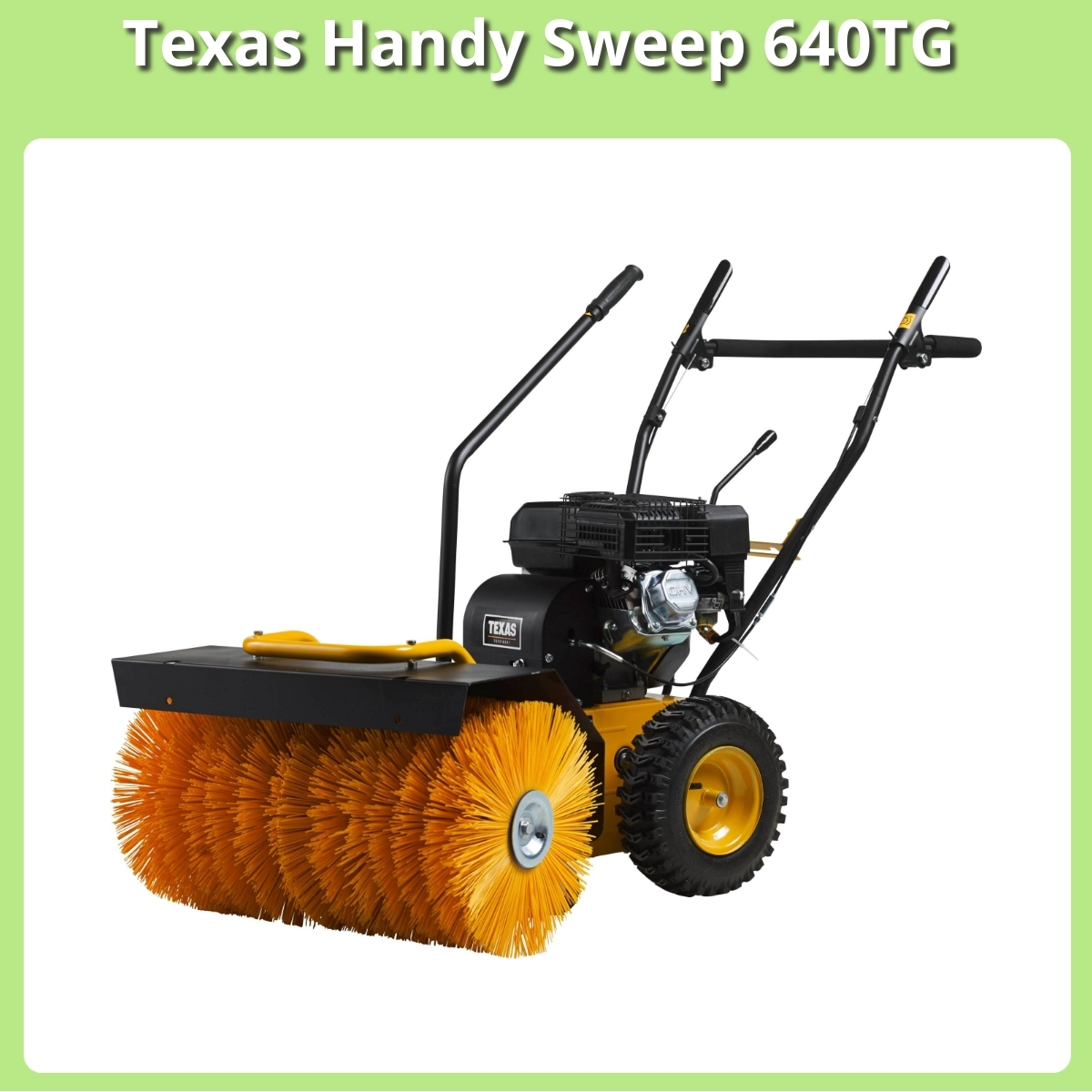 Anmeldelse af Texas Handy Sweep 640TG