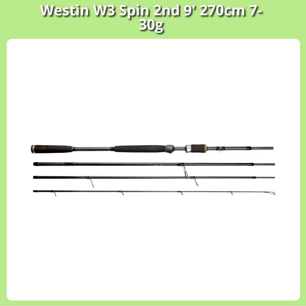 Anmeldelse af Westin W3 Spin 2nd 9' 270cm 7-30g