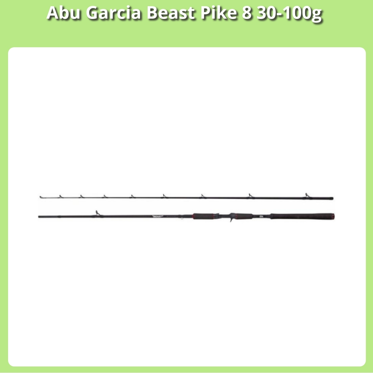 Anmeldelse af Abu Garcia Beast Pike 8 30-100g