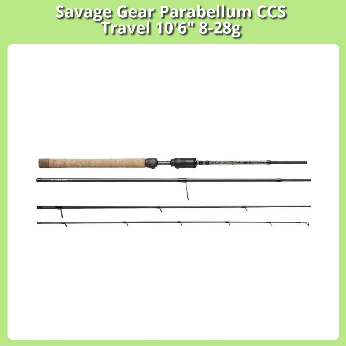 Anmeldelse af Savage Gear Parabellum CCS Travel 10'6