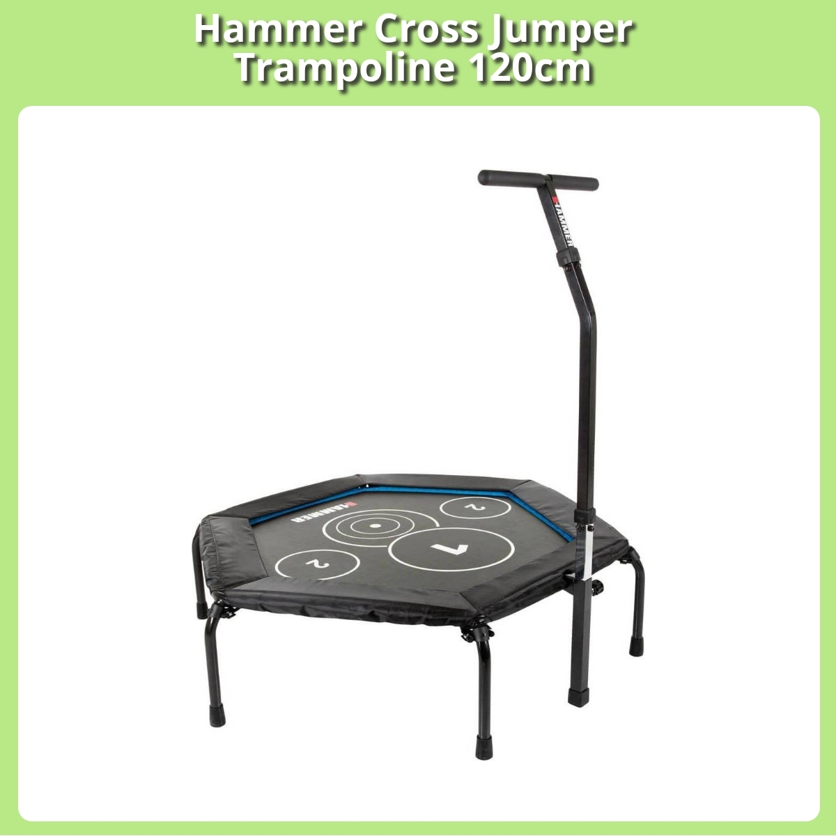 Anmeldelse af Hammer Cross Jumper Trampoline 120cm