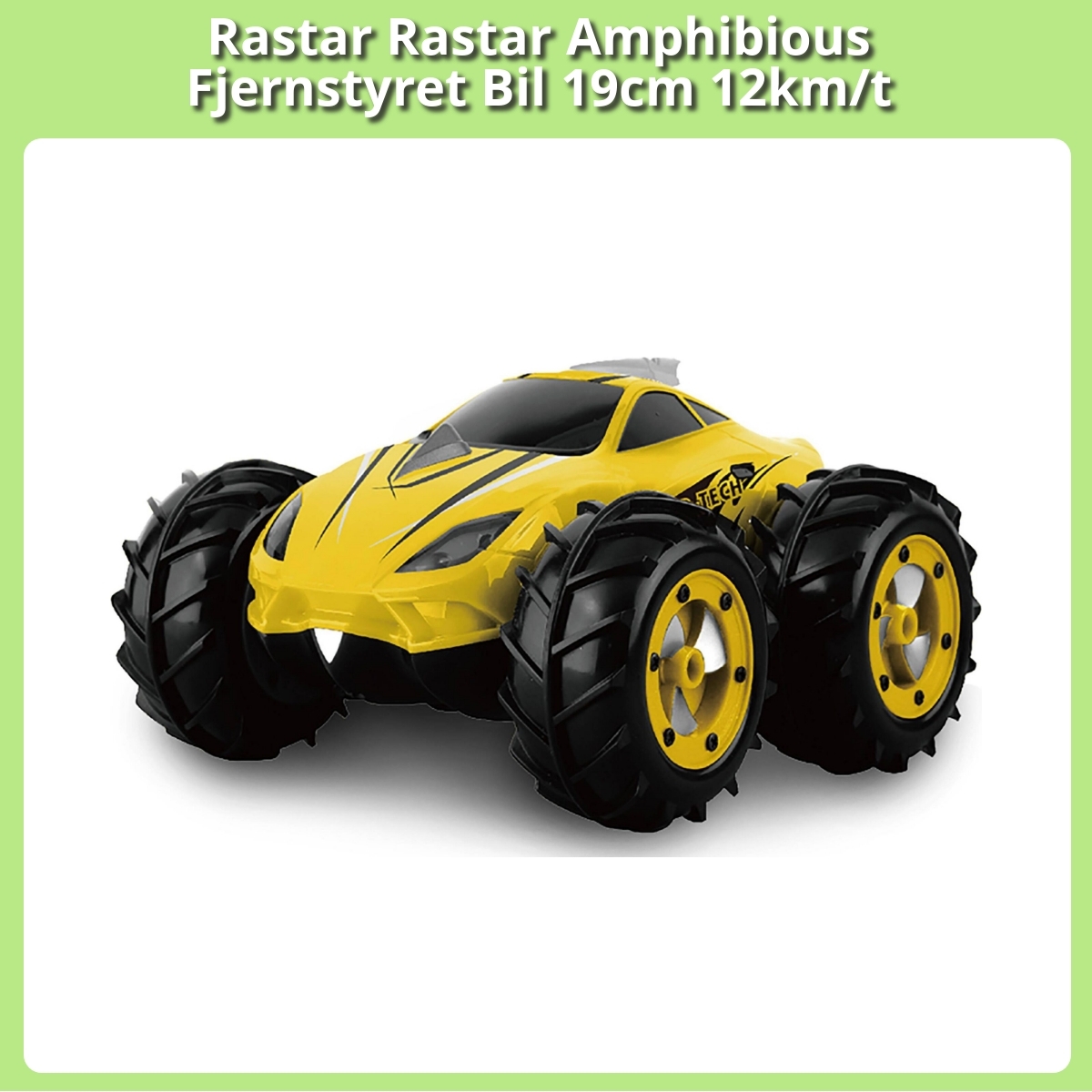 Anmeldelse af Rastar Rastar Amphibious Fjernstyret Bil 19cm 12km/t