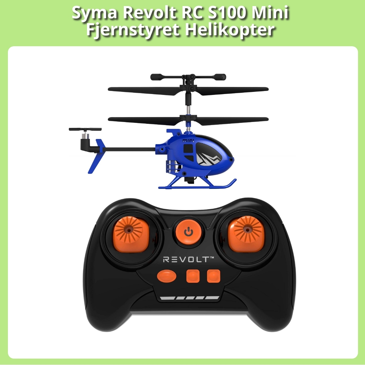Anmeldelse af Syma Revolt RC S100 Mini Fjernstyret Helikopter