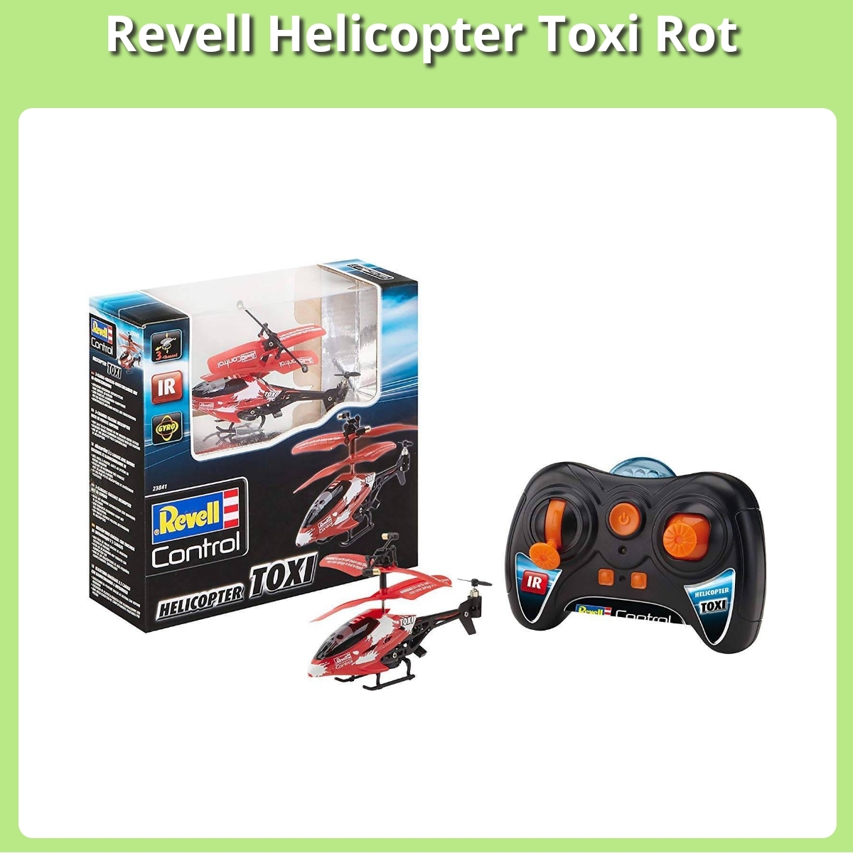 Anmeldelse af Revell Helicopter Toxi Rot