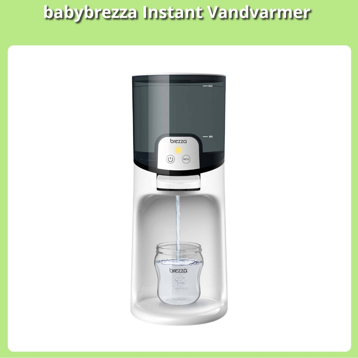 Anmeldelse af babybrezza Instant Vandvarmer
