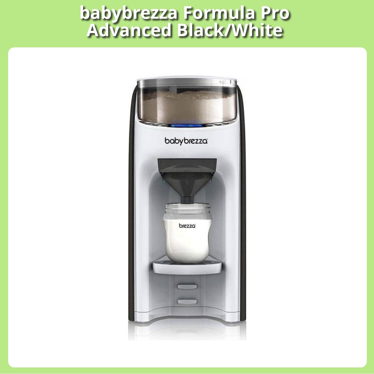 Anmeldelse af babybrezza Formula Pro Advanced Black/White
