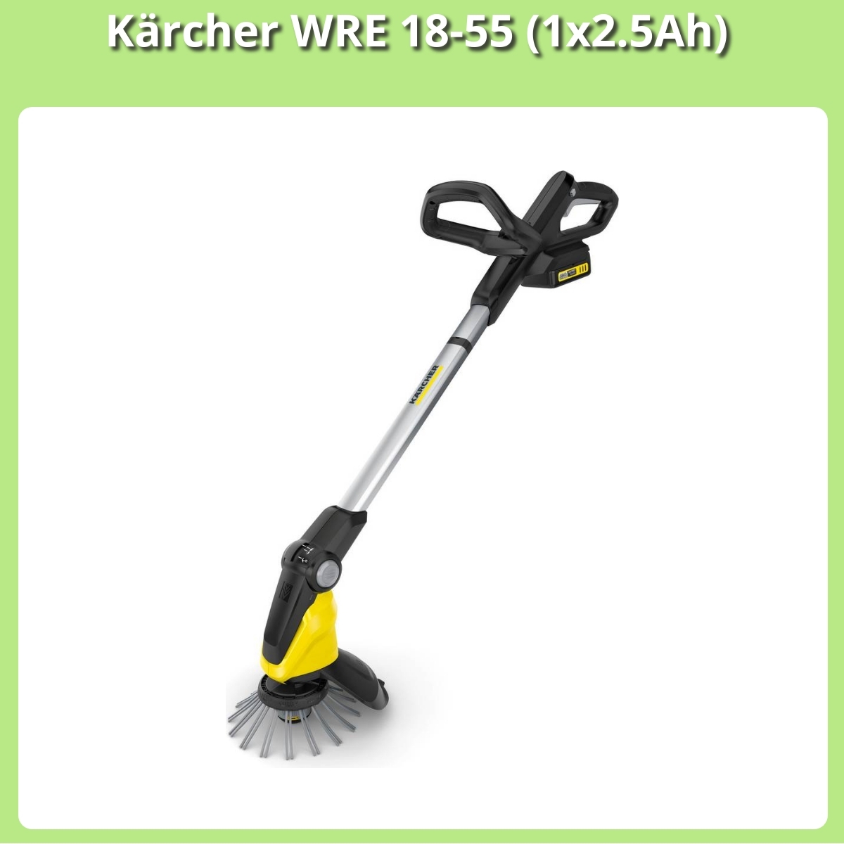 Anmeldelse af Kärcher WRE 18-55 (1x2.5Ah)