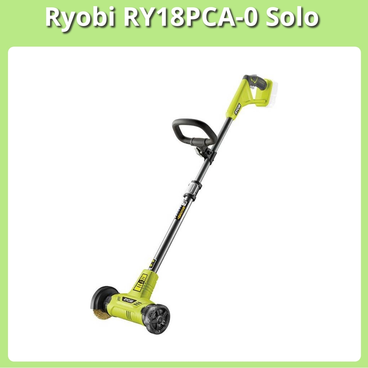 Anmeldelse af Ryobi RY18PCA-0 Solo