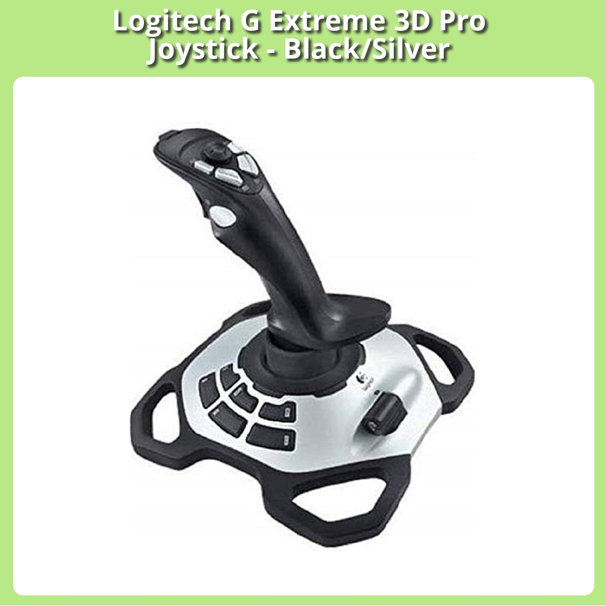 Anmeldelse af Logitech G Extreme 3D Pro Joystick - Black/Silver