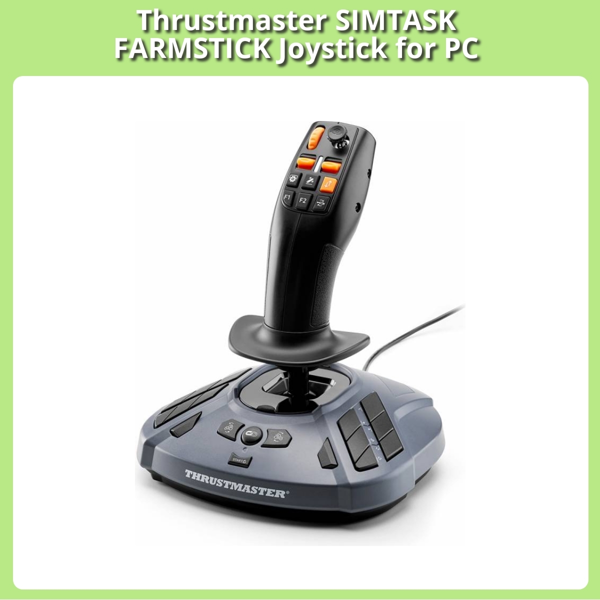 Anmeldelse af Thrustmaster SIMTASK FARMSTICK Joystick for PC