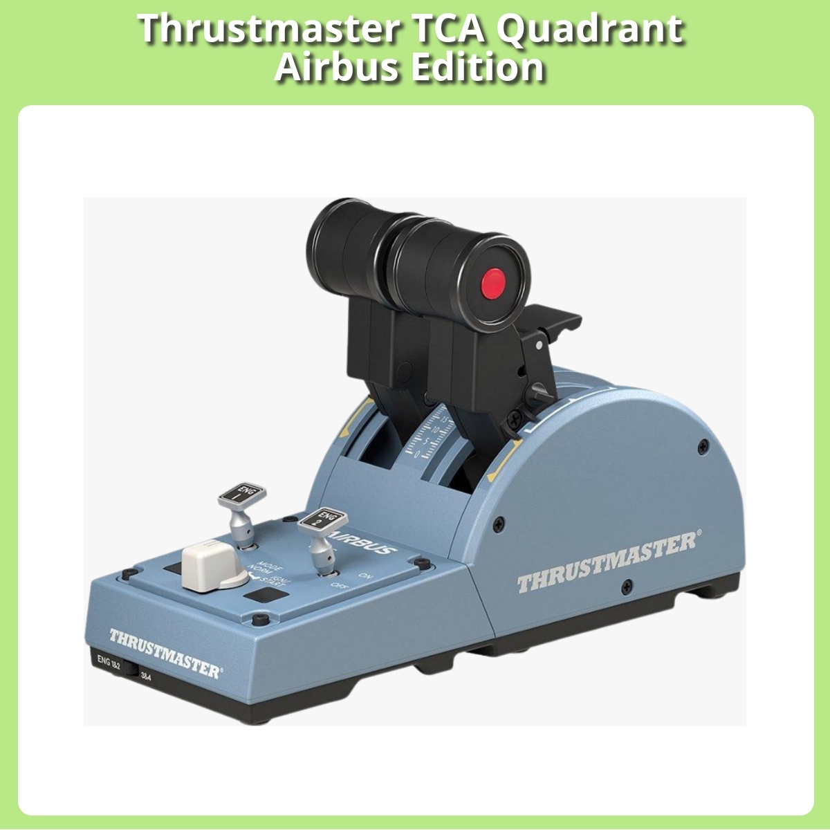 Anmeldelse af Thrustmaster TCA Quadrant Airbus Edition