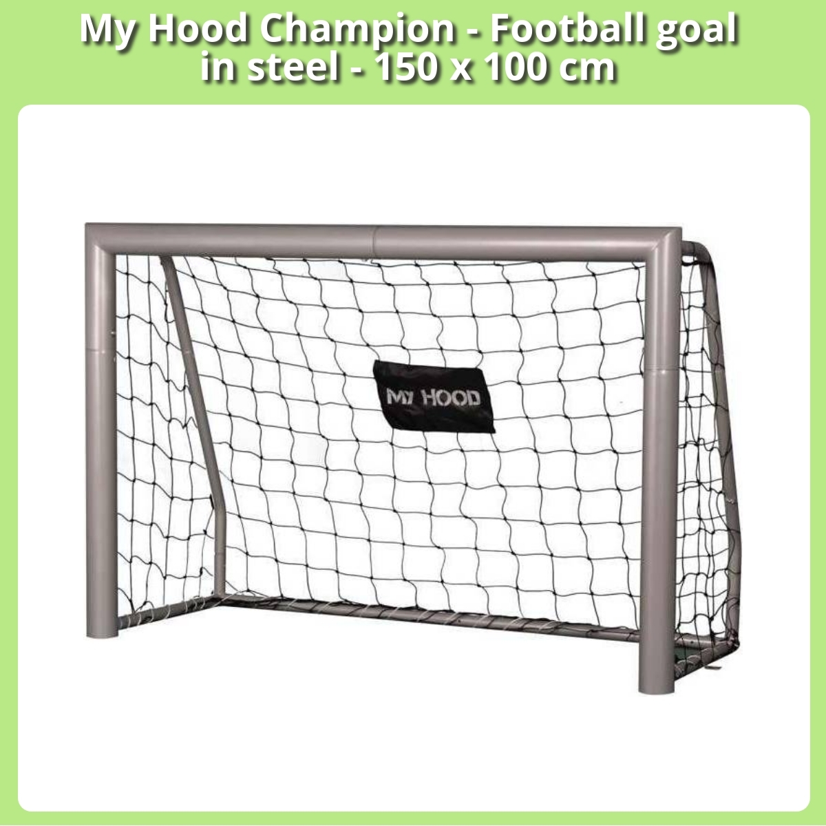 Anmeldelse af My Hood Champion - Football goal in steel - 150 x 100 cm