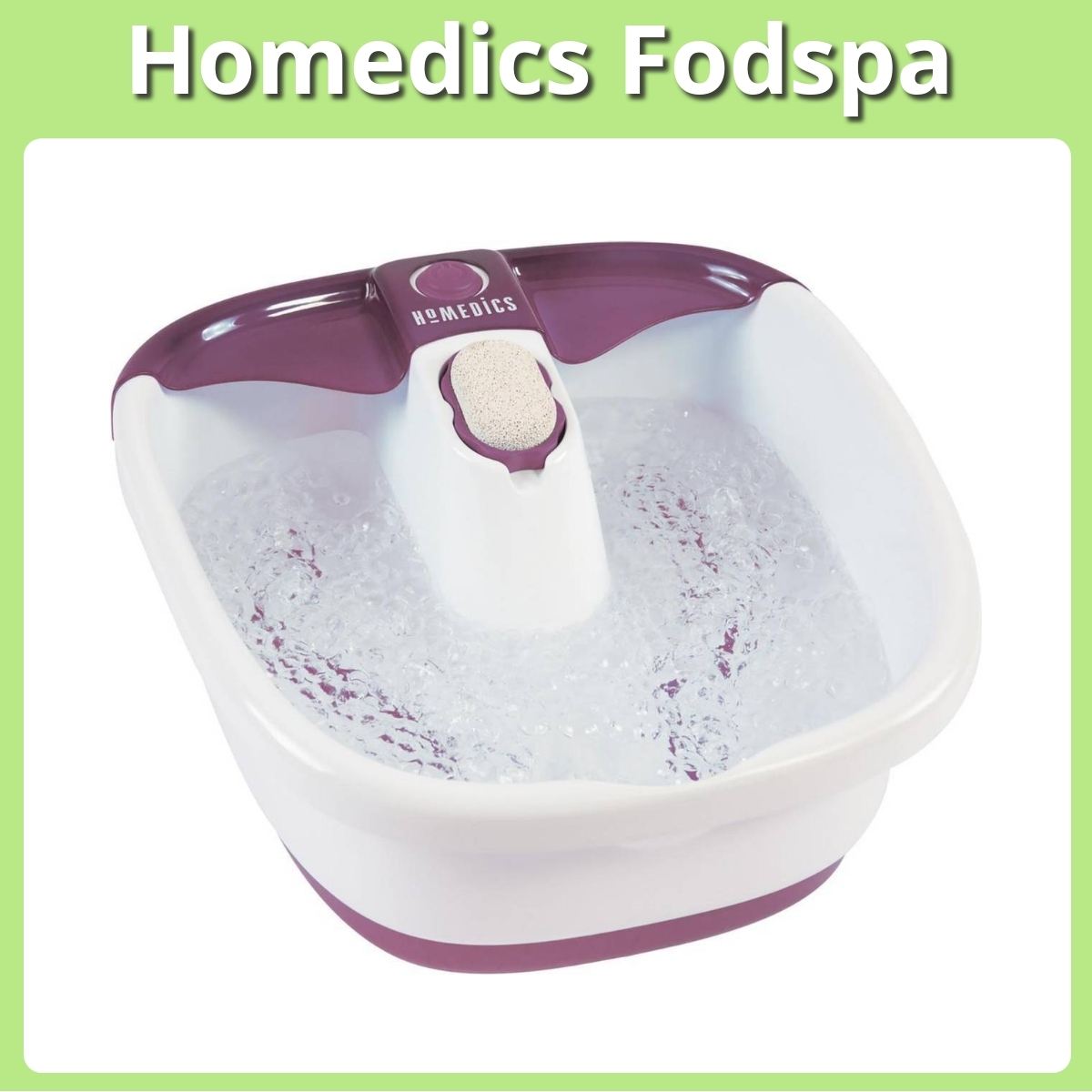 Anmeldelse af Homedics Fodspa
