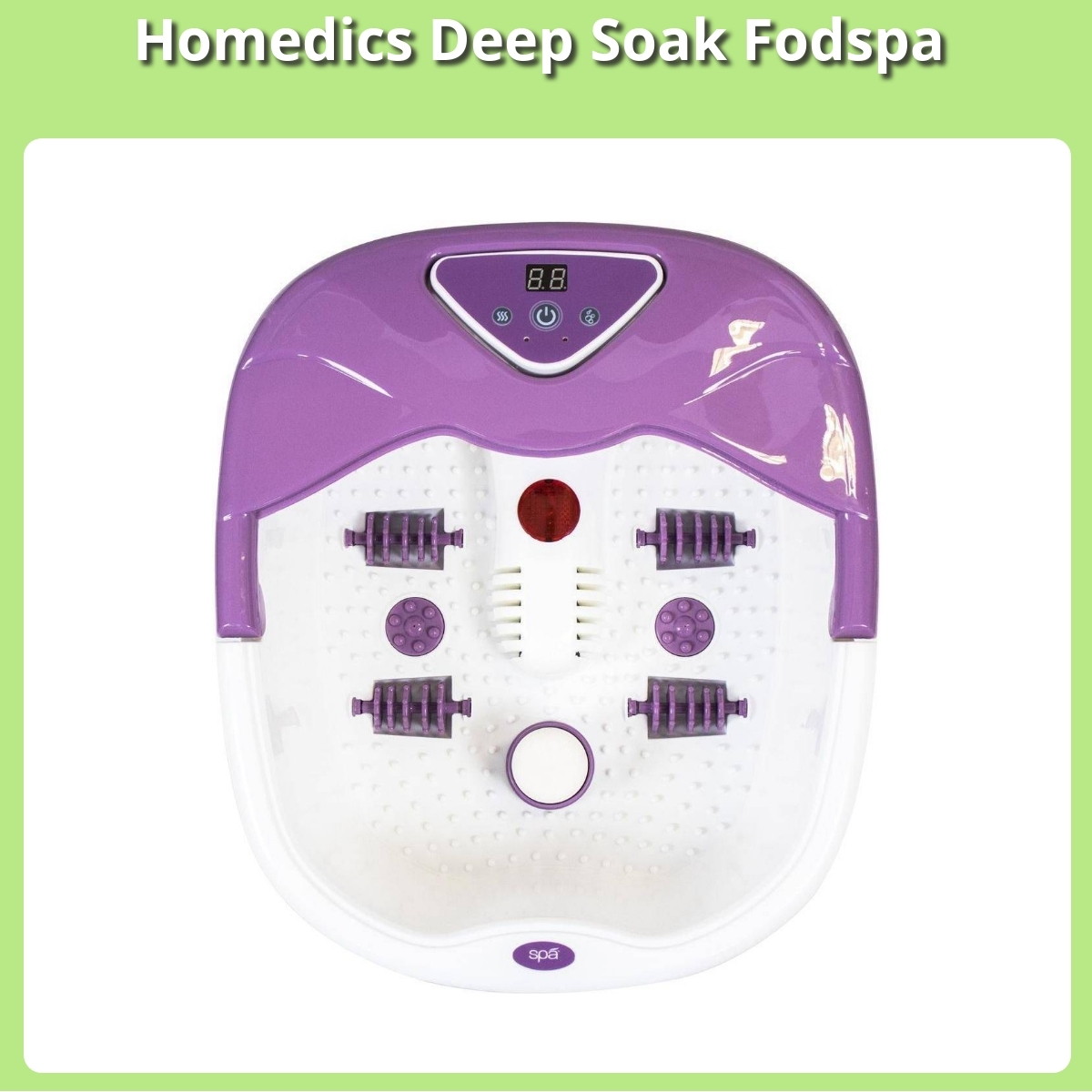Anmeldelse af Homedics Deep Soak Fodspa
