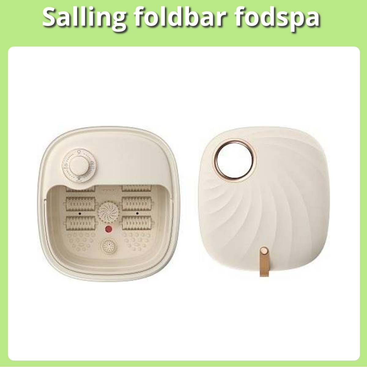 Anmeldelse af Salling foldbar fodspa