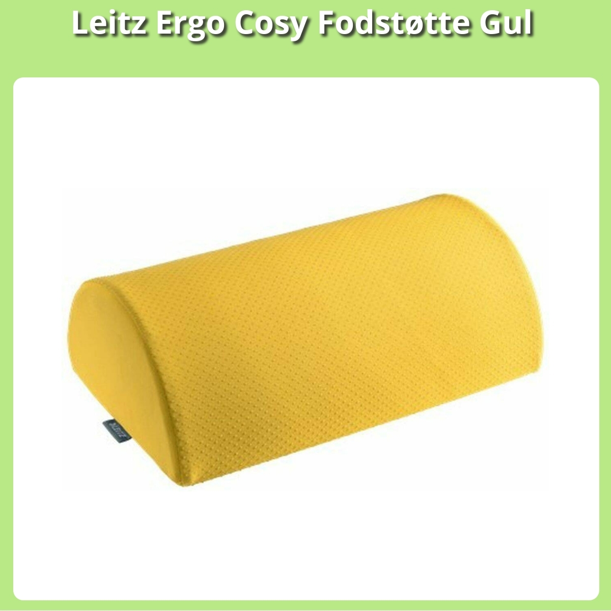 Anmeldelse af Leitz Ergo Cosy Fodstøtte Gul