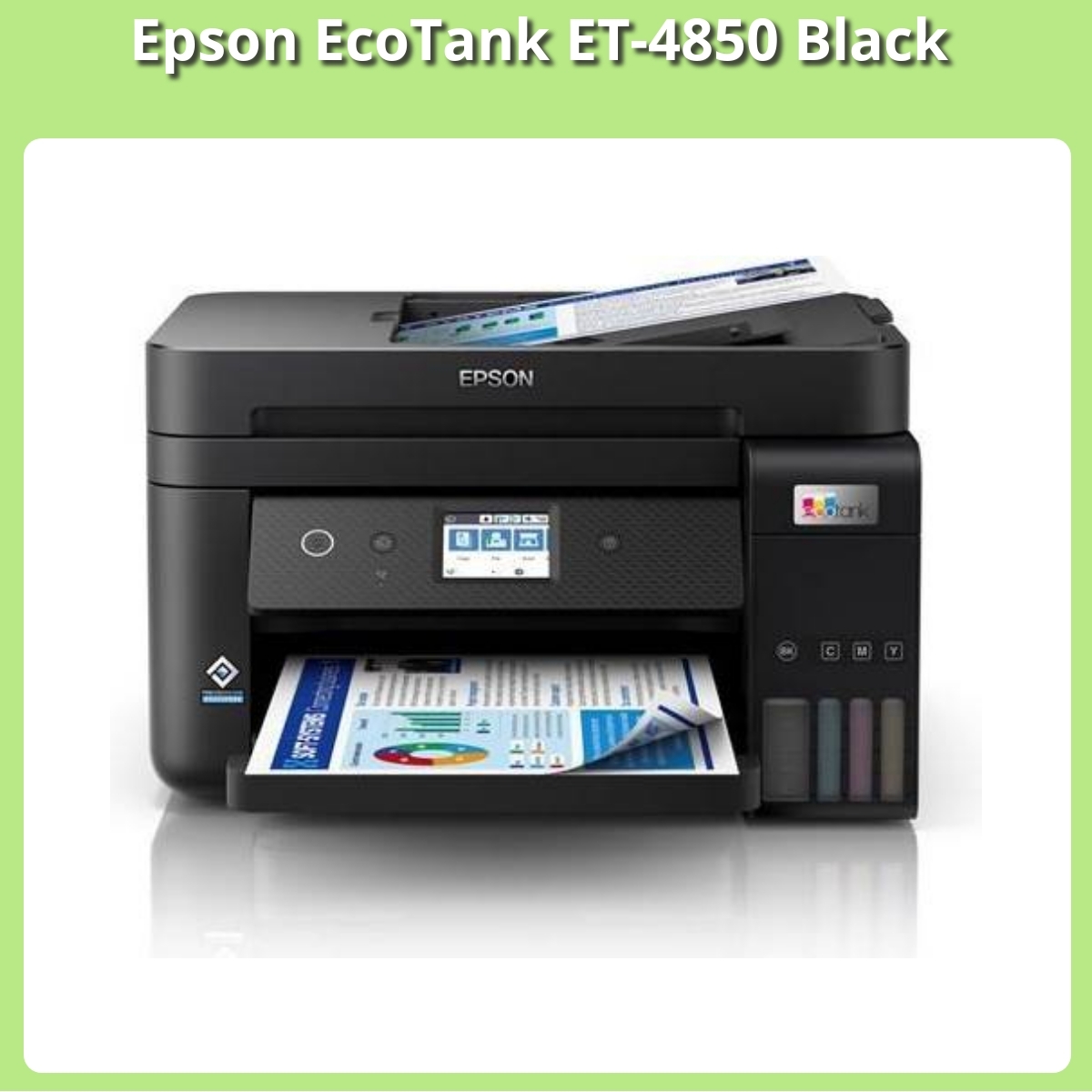 Anmeldelse af Epson EcoTank ET-4850 Black