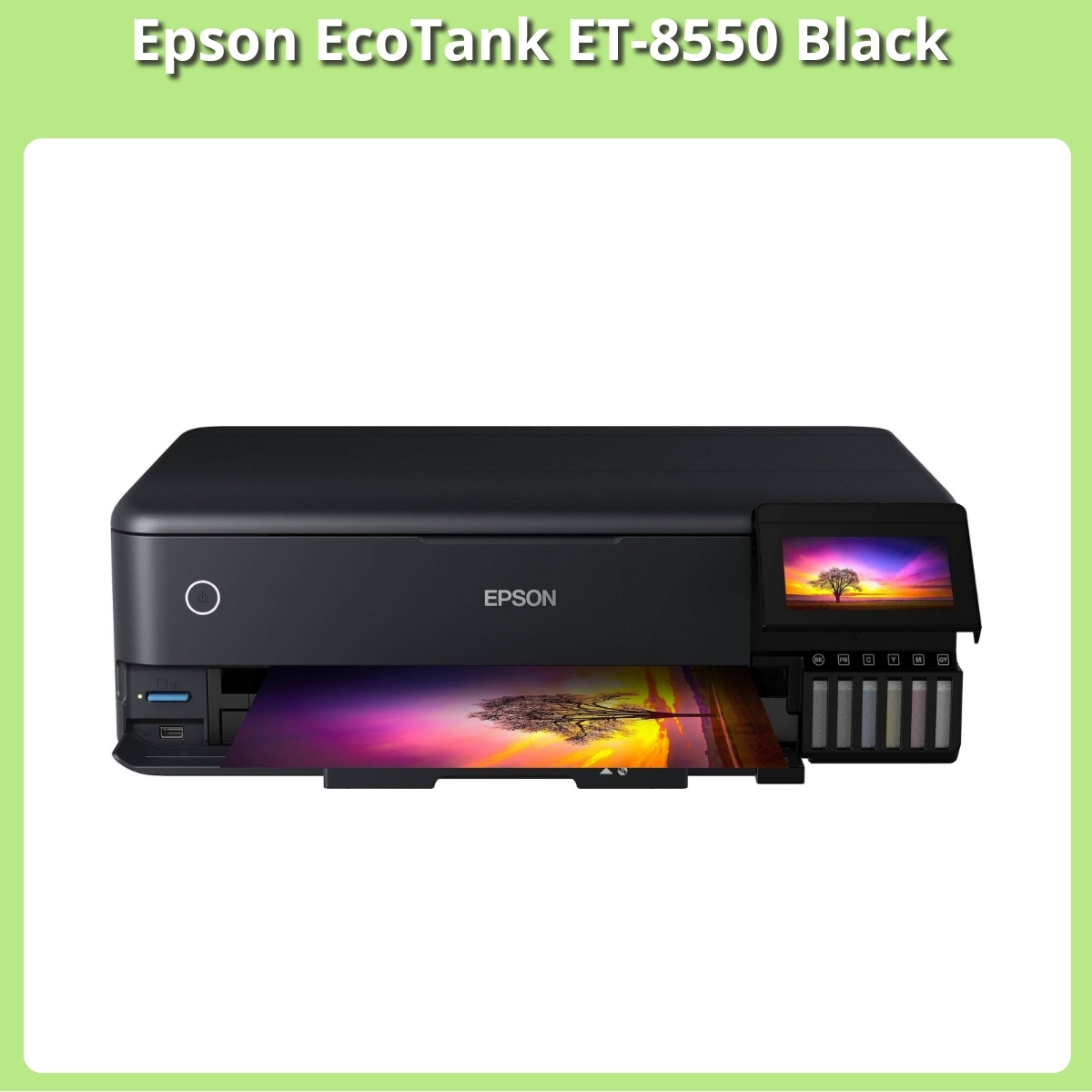 Anmeldelse af Epson EcoTank ET-8550 Black