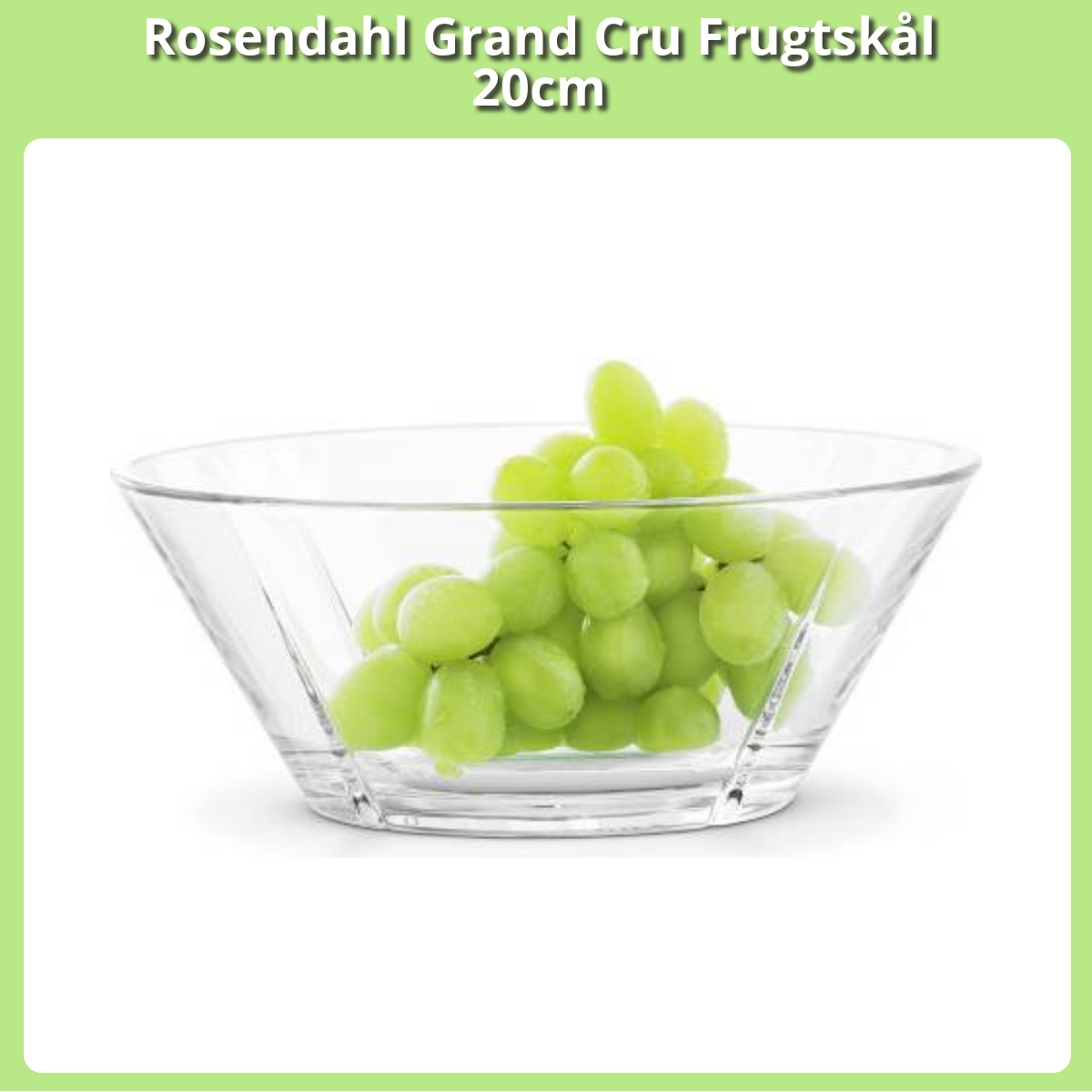 Anmeldelse af Rosendahl Grand Cru Frugtskål 20cm