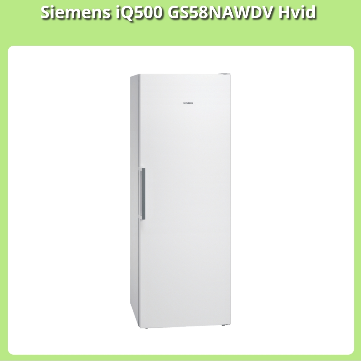 Anmeldelse af Siemens iQ500 GS58NAWDV Hvid