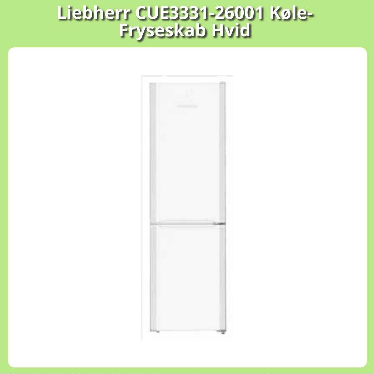 Anmeldelse af Liebherr CUE3331-26001 Køle-Fryseskab Hvid