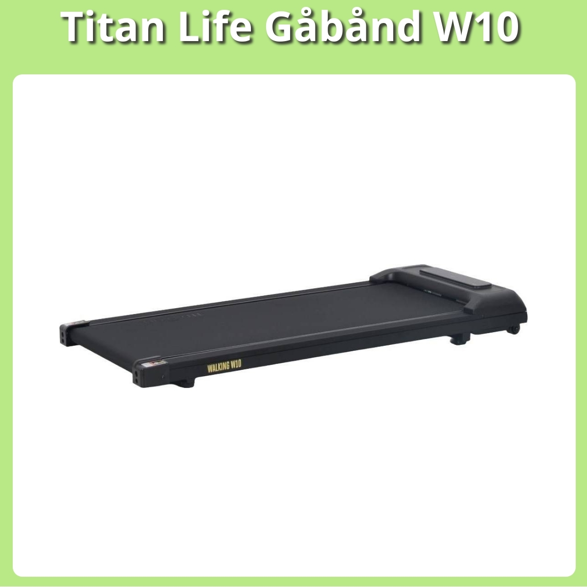 Anmeldelse af Titan Life Gåbånd W10