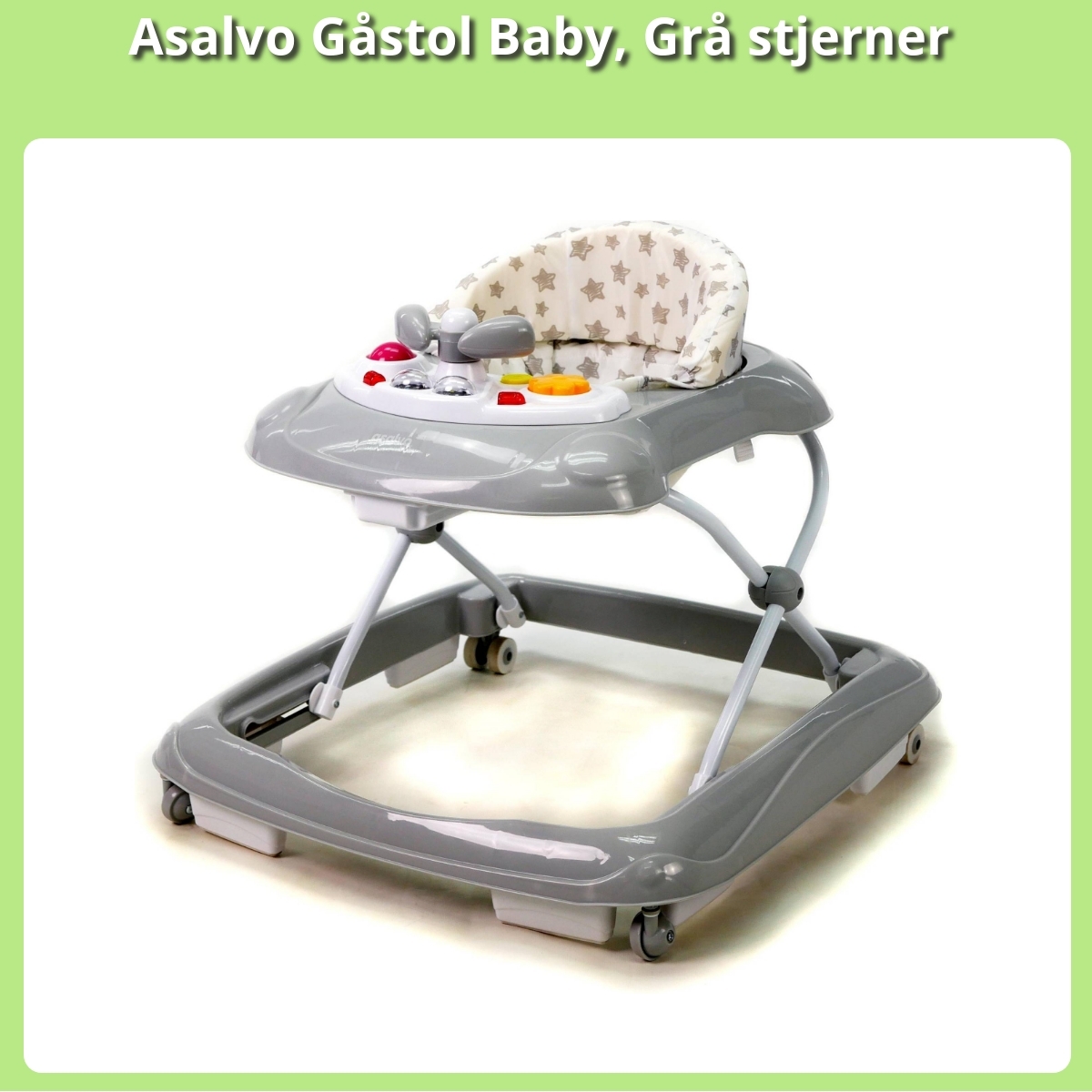 Anmeldelse af Asalvo Gåstol Baby, Grå stjerner