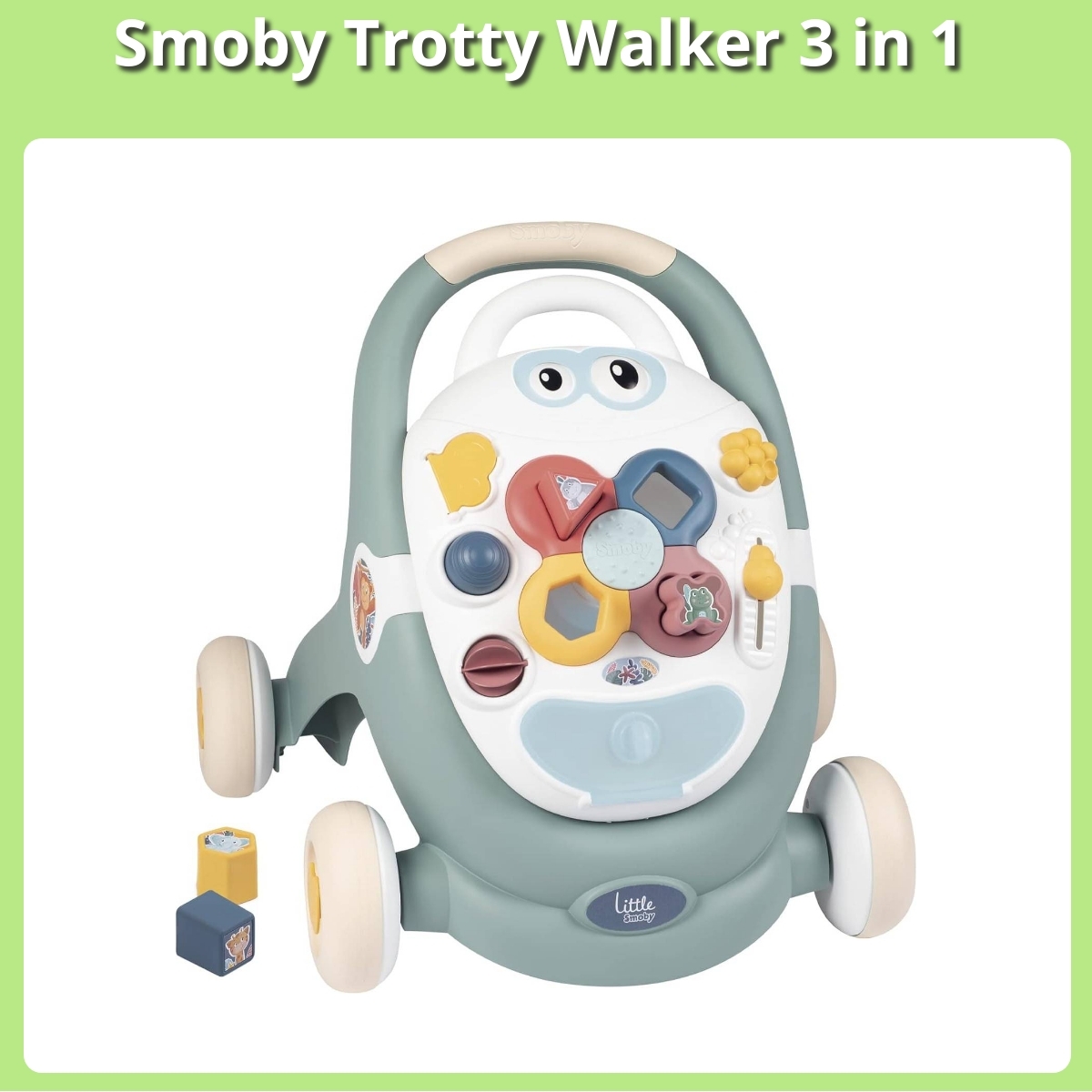 Anmeldelse af Smoby Trotty Walker 3 in 1