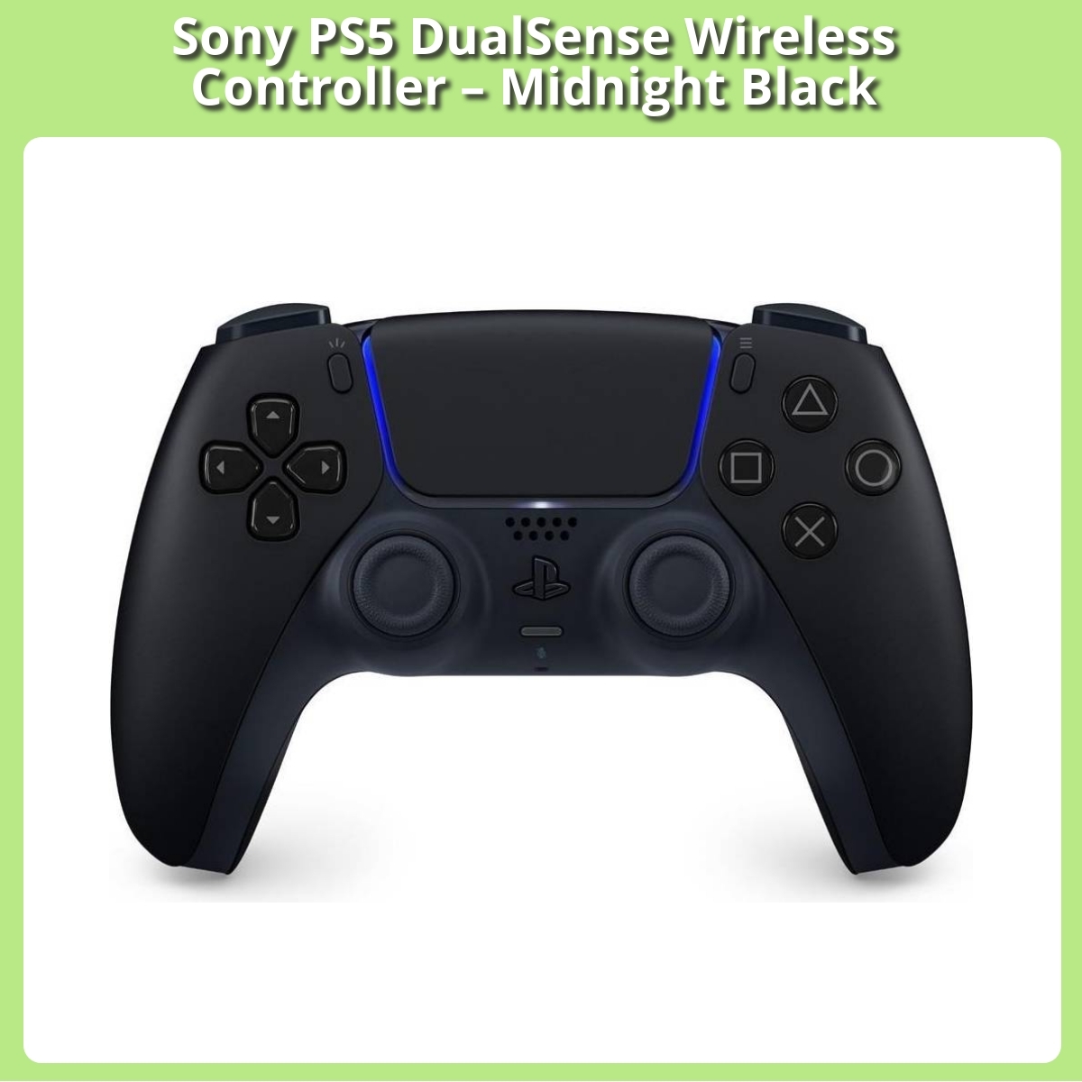 Anmeldelse af Sony PS5 DualSense Wireless Controller – Midnight Black