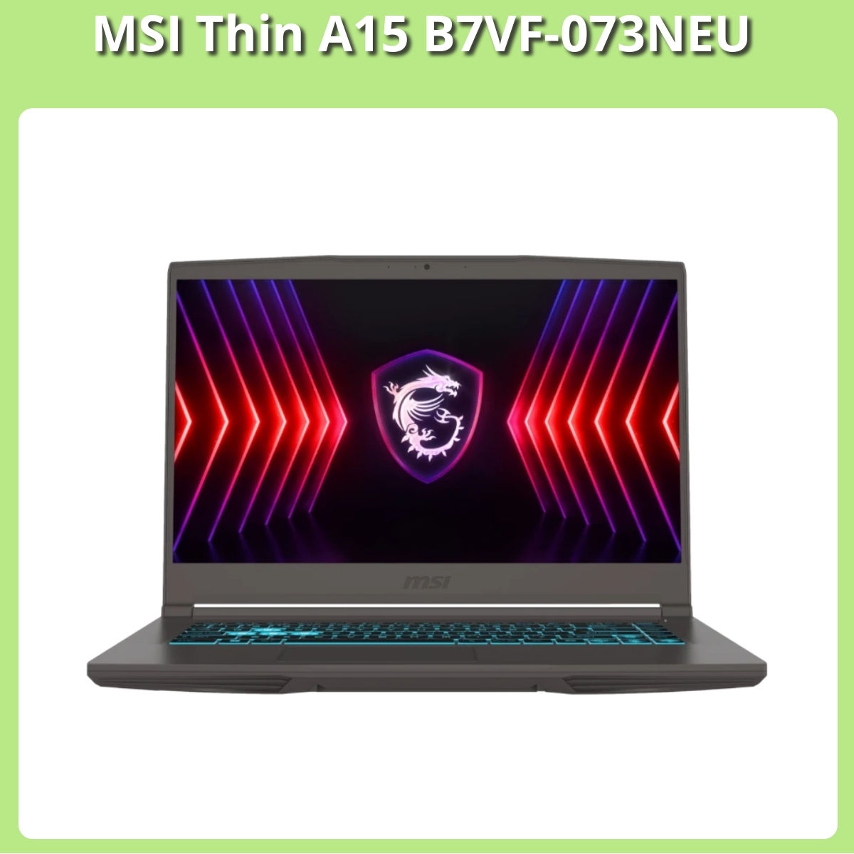 Anmeldelse af MSI Thin A15 B7VF-073NEU
