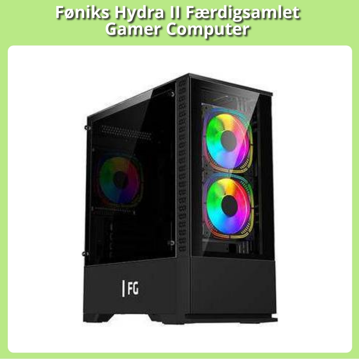 Anmeldelse af Føniks Hydra II Færdigsamlet Gamer Computer