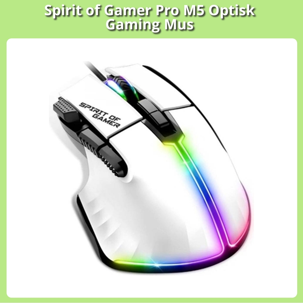 Anmeldelse af Spirit of Gamer Pro M5 Optisk Gaming Mus