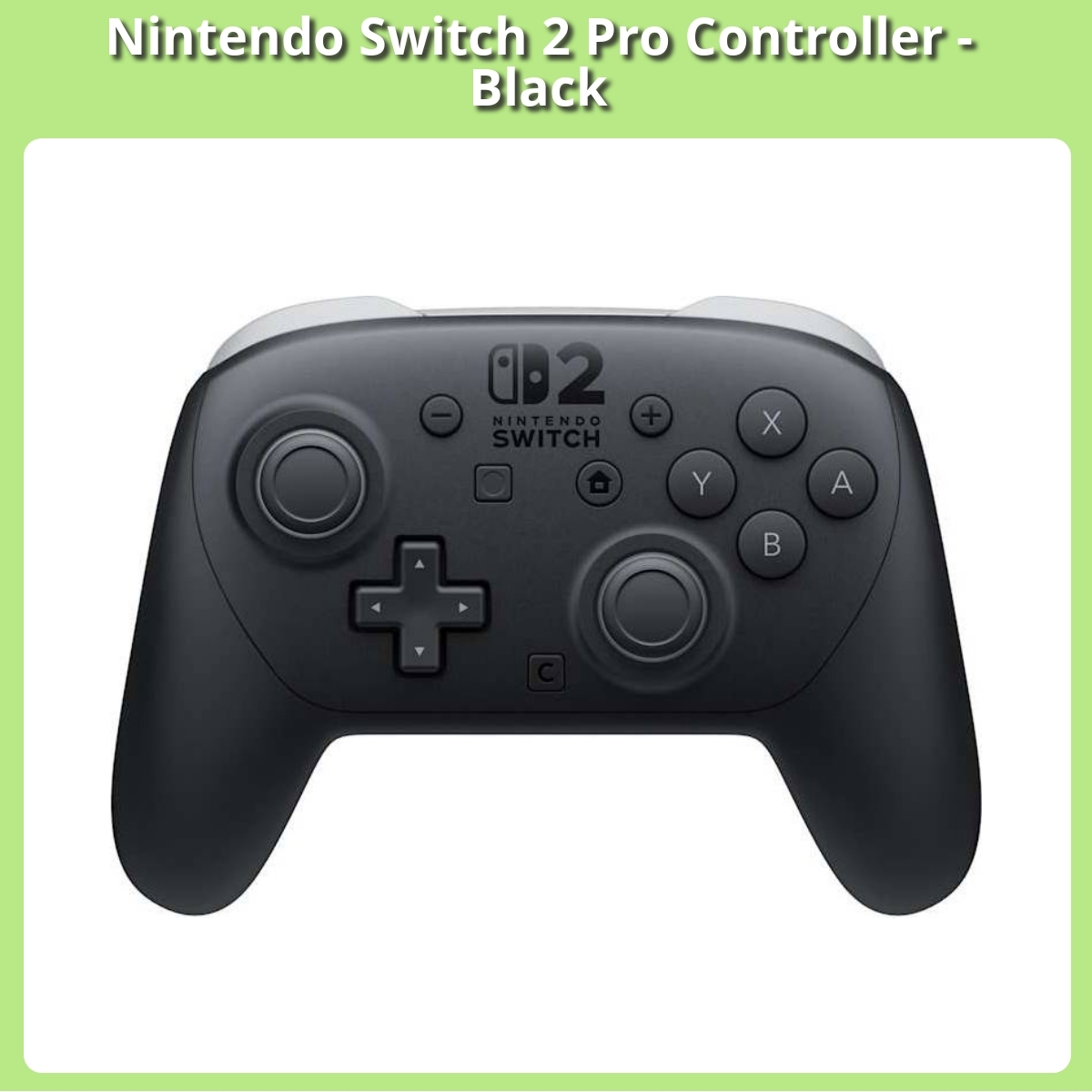Anmeldelse af Nintendo Switch 2 Pro Controller - Black