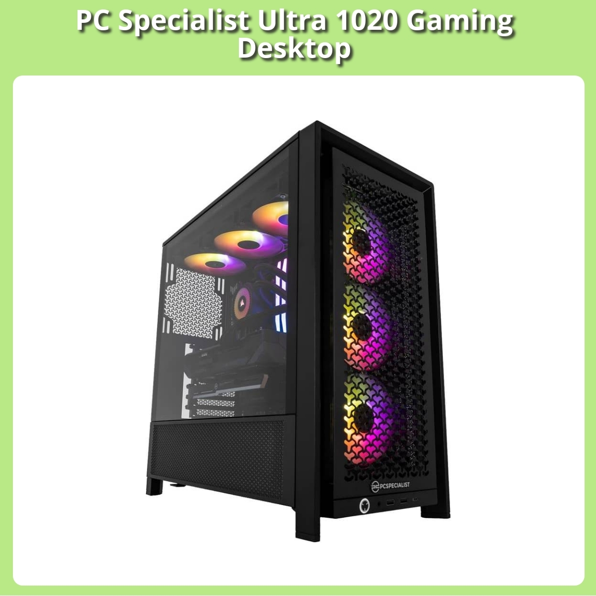 Anmeldelse af PC Specialist Ultra 1020 Gaming Desktop