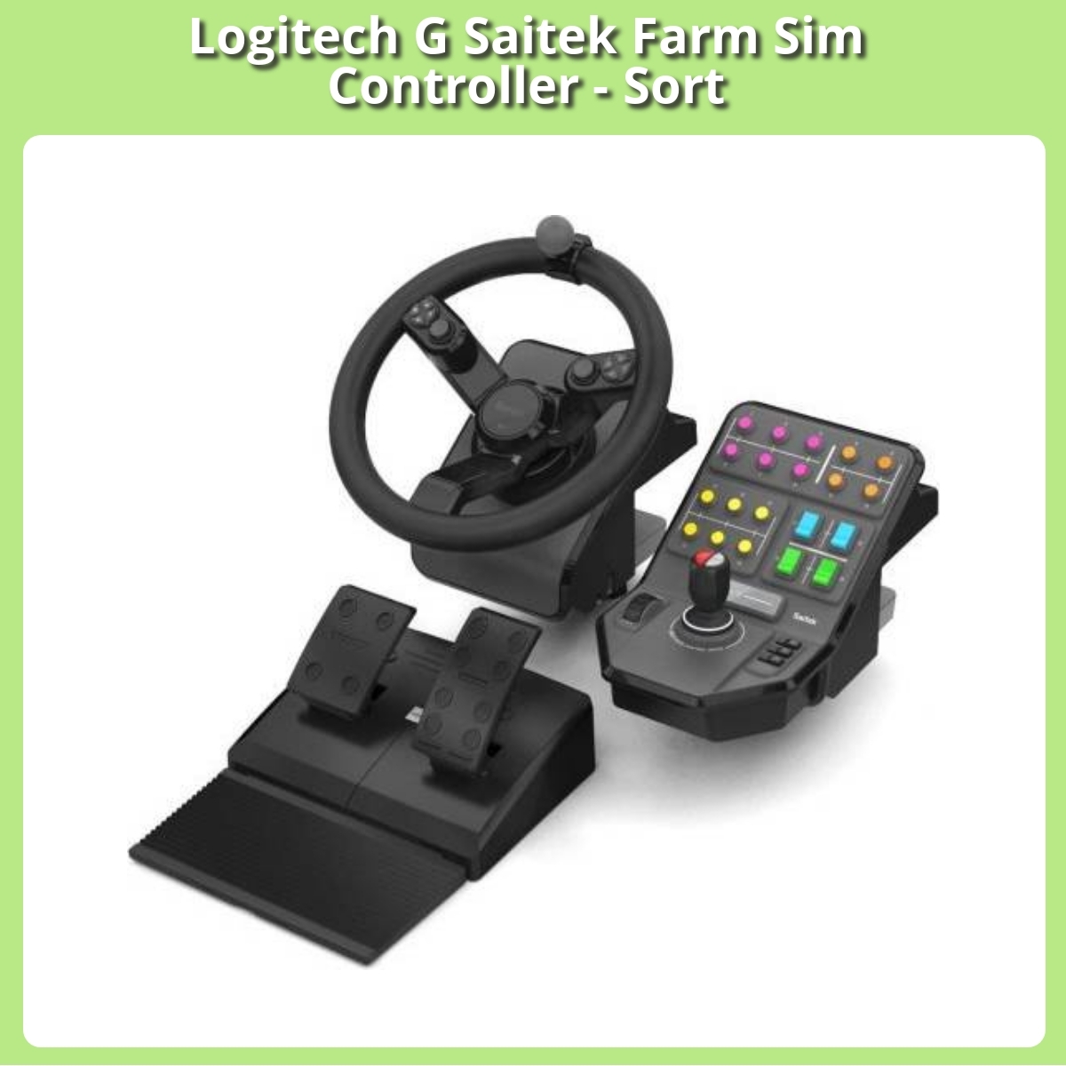 Anmeldelse af Logitech G Saitek Farm Sim Controller - Sort