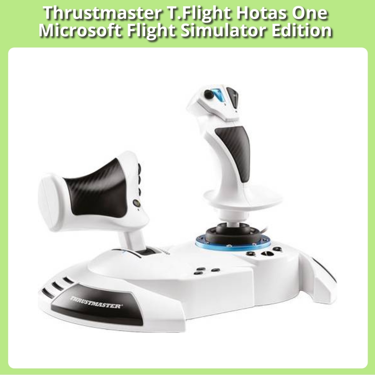 Anmeldelse af Thrustmaster T.Flight Hotas One Microsoft Flight Simulator Edition