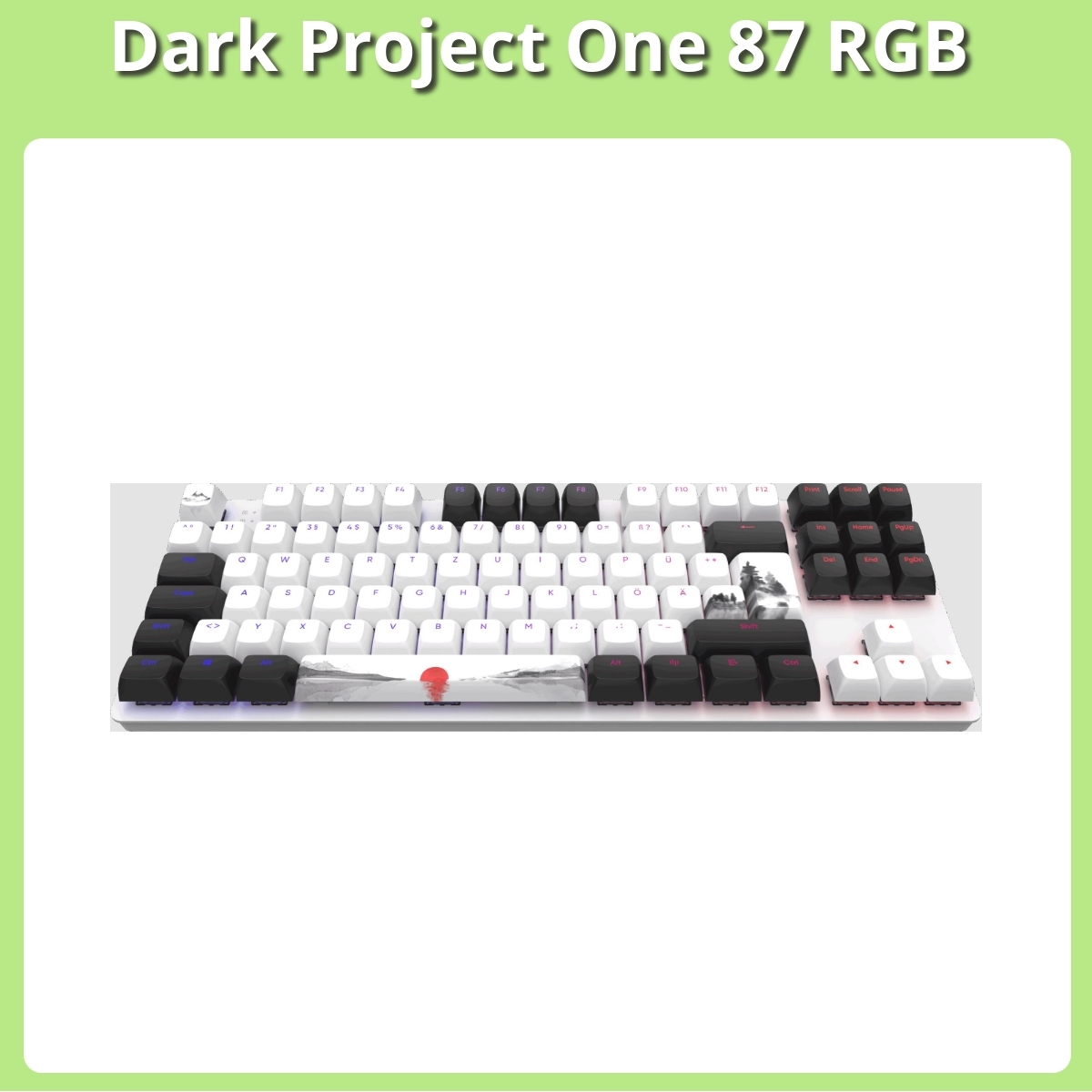 Anmeldelse af Dark Project One 87 RGB
