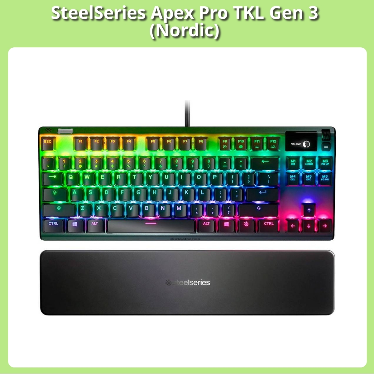 Anmeldelse af SteelSeries Apex Pro TKL Gen 3 (Nordic)
