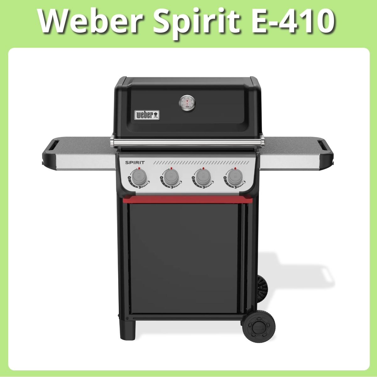 Anmeldelse af Weber Spirit E-410
