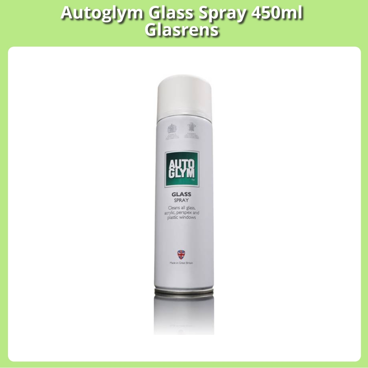 Anmeldelse af Autoglym Glass Spray 450ml Glasrens