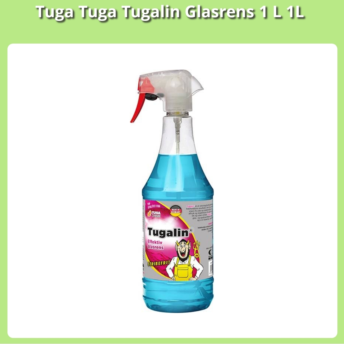 Anmeldelse af Tuga Tuga Tugalin Glasrens 1 L 1L