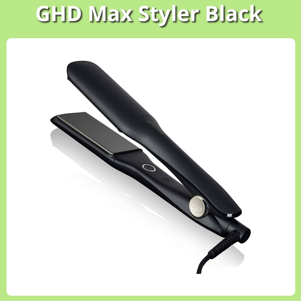 Anmeldelse af GHD Max Styler Black