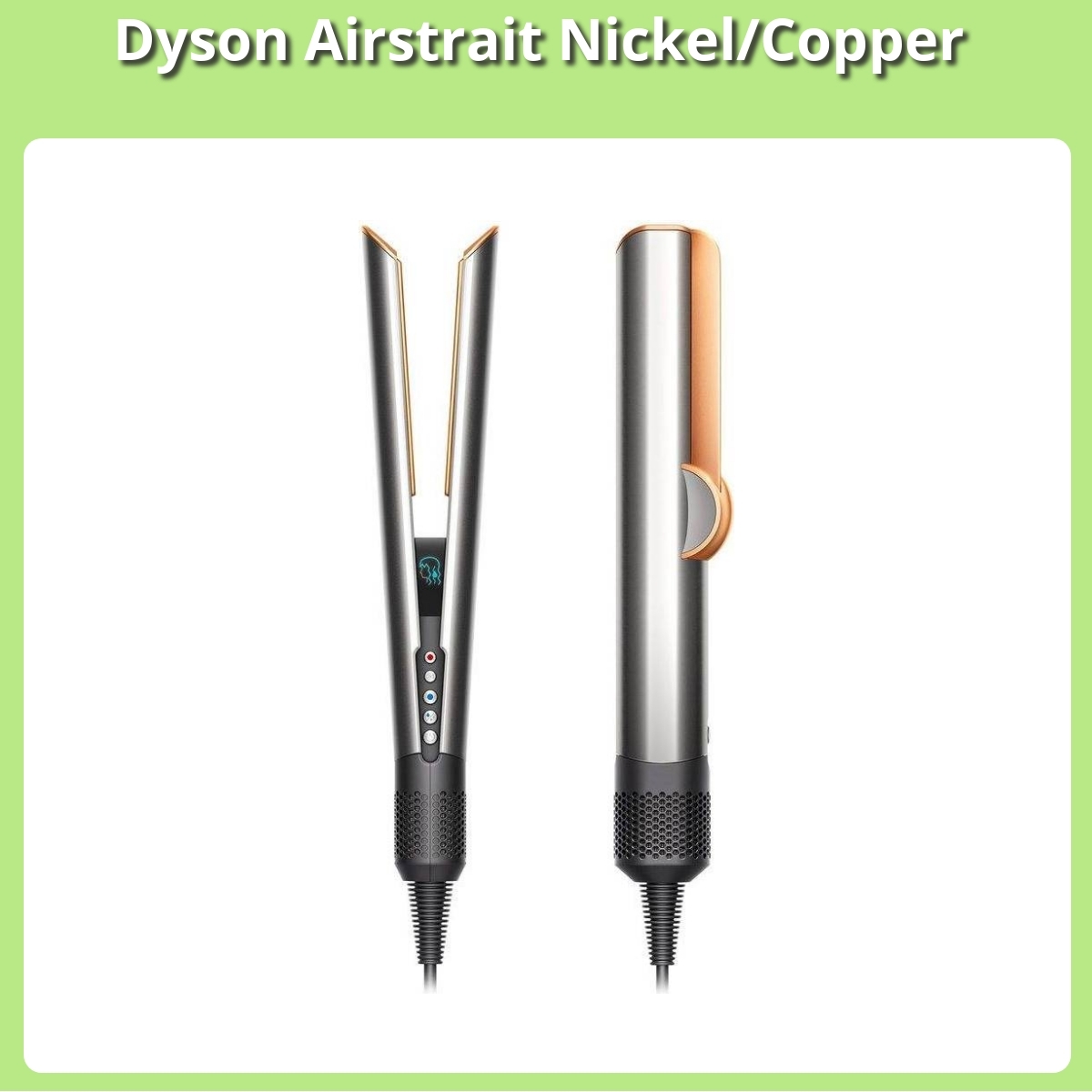 Anmeldelse af Dyson Airstrait Nickel/Copper