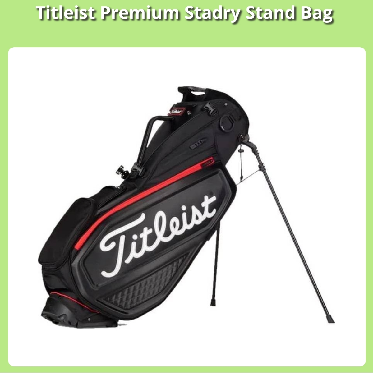 Anmeldelse af Titleist Premium Stadry Stand Bag