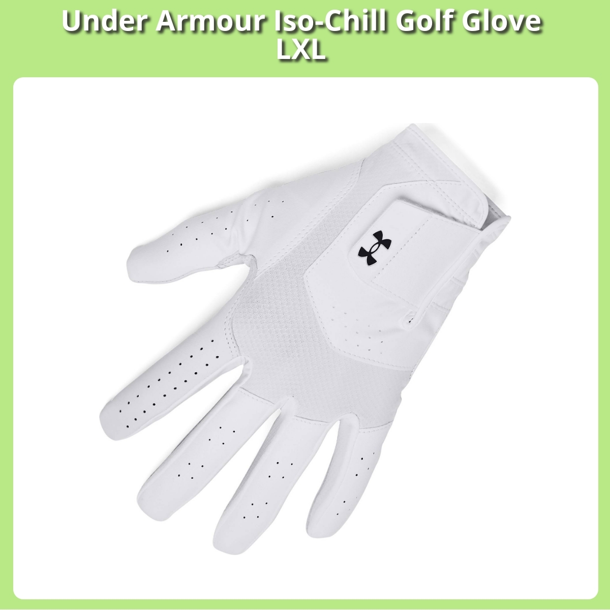 Anmeldelse af Under Armour Iso-Chill Golf Glove LXL