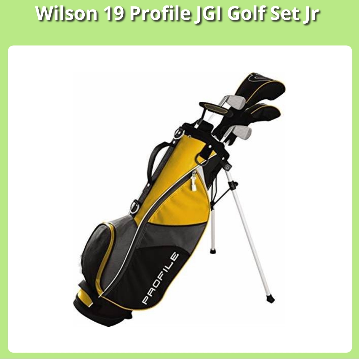 Anmeldelse af Wilson 19 Profile JGI Golf Set Jr