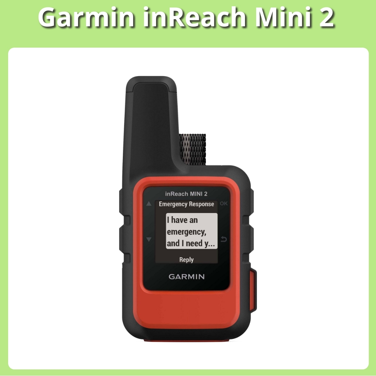 Anmeldelse af Garmin inReach Mini 2
