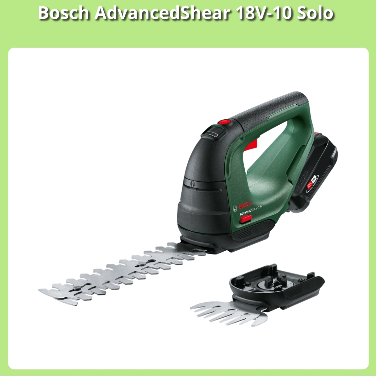 Anmeldelse af Bosch AdvancedShear 18V-10 Solo