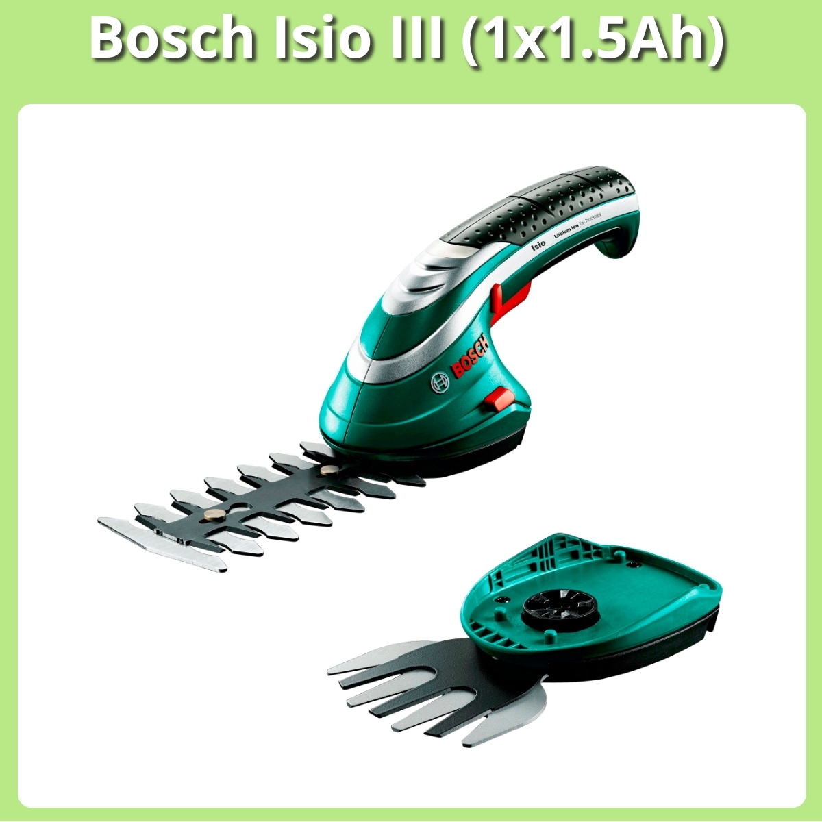 Anmeldelse af Bosch Isio III (1x1.5Ah)